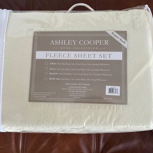 Ashley Cooper Fleece Sheets